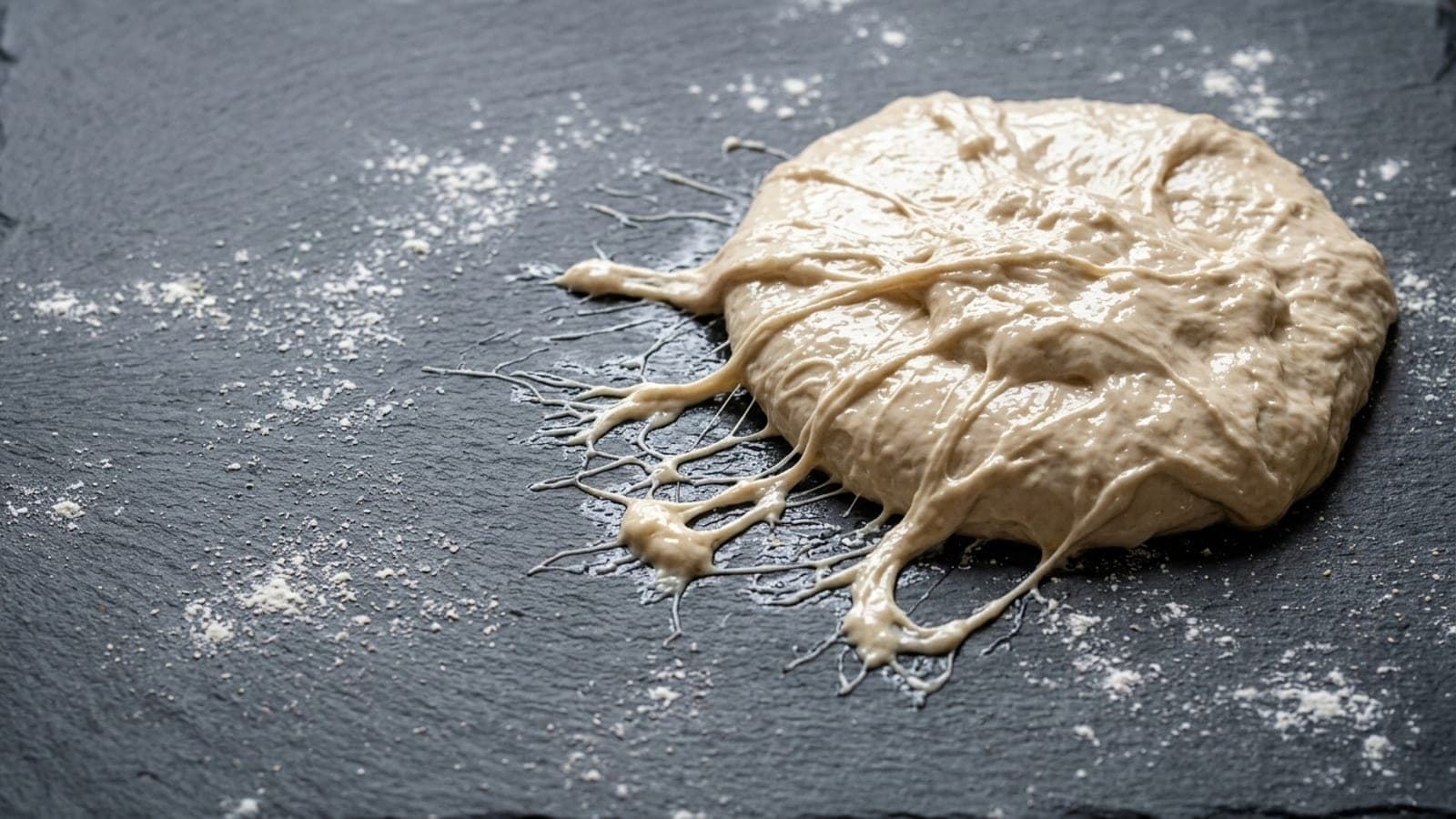Dough too sticky to handle